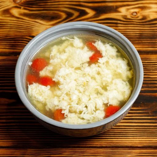 Китайский яичный суп